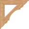Ekena Millwork Olympic Traditional Smooth Bracket, Western Red Cedar, 5 1/2"W x 36"D x 36"H BKT06X36X36OLY01SWR - alternate 3